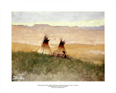 Stormy Morning At The Badlands by Frederic Sackrider Remington Pricing Limited Edition Print image