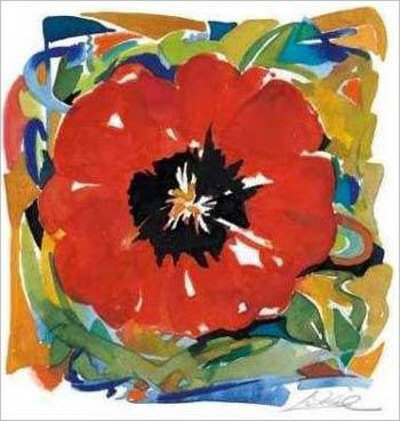 Giant Poppy by Alfred Gockel Pricing Limited Edition Print image