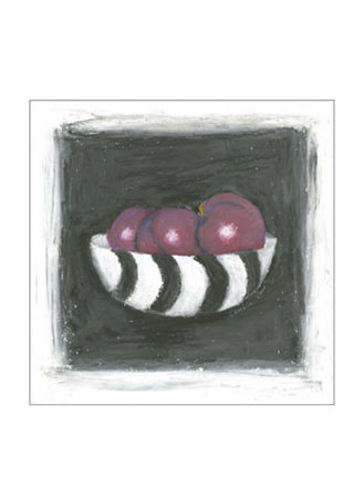 Plums In Bowl by Chariklia Zarris Pricing Limited Edition Print image