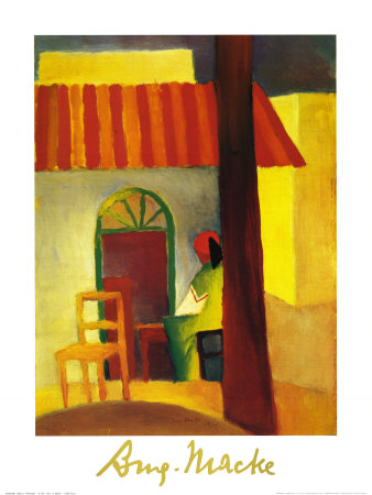 Turkish Café by Auguste Macke Pricing Limited Edition Print image