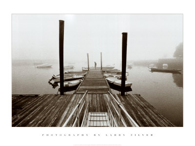 Misty Harbour by Larry Silver Pricing Limited Edition Print image