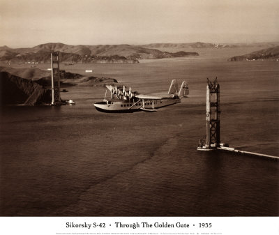 Through The Golden Gate by Clyde Sunderland Pricing Limited Edition Print image
