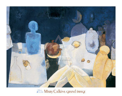 Blue Nude by Mary Calkins Pricing Limited Edition Print image