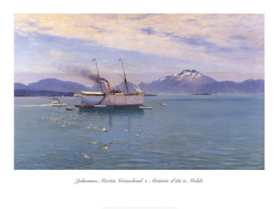 Matinee D'ete A Molde by Johannes Martin Grimelund Pricing Limited Edition Print image