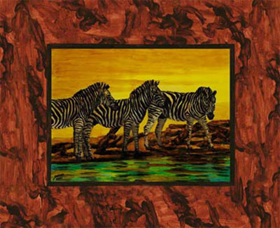 Sunset Stripes by David Blair Pricing Limited Edition Print image