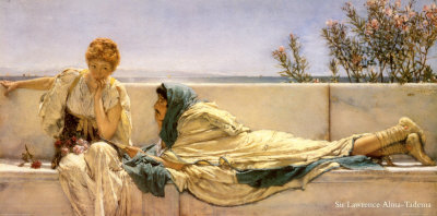 Pleading by Sir Lawrence Alma-Tadema Pricing Limited Edition Print image