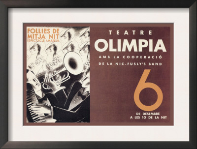 Theatre Olimpia by E. Mora Pricing Limited Edition Print image
