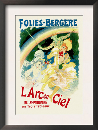 L'arc En Ciel: Folies-Bergere by Jules Chéret Pricing Limited Edition Print image