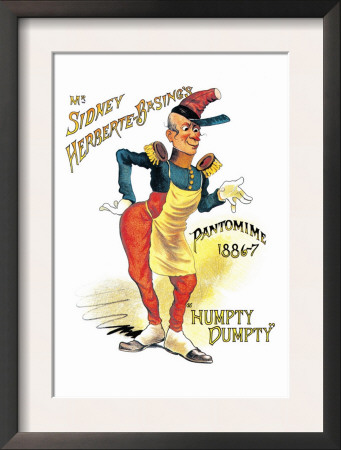 Mr. Sidney Herberte-Basing's Humpty Dumpty Pantomime by W.H. Pike Pricing Limited Edition Print image