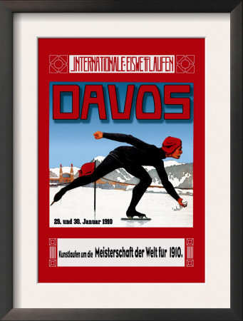 Davos Skater by Walther Koch Pricing Limited Edition Print image