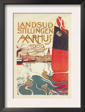 Landsud Stillingen Aarhus by Valdemar Andersen Pricing Limited Edition Print image