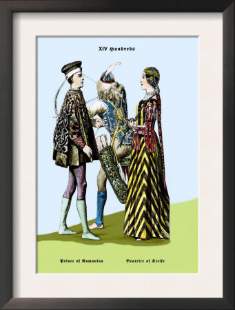 Prince Of Romania And Beatrice Of Steife by Richard Brown Pricing Limited Edition Print image