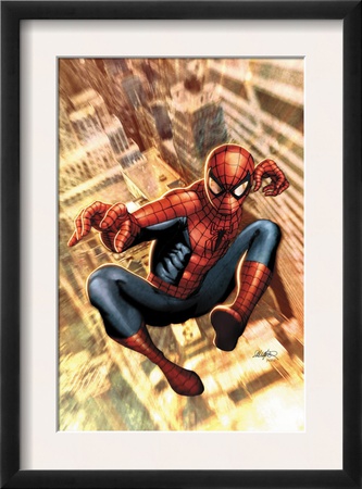 The Amazing Spider-Man #549 Cover: Spider-Man by Salvador Larroca Pricing Limited Edition Print image