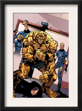 Dark Wolverine #75 Group: Thing, Human Torch, Invisible Woman And Mr. Fantastic by Giuseppe Camuncoli Pricing Limited Edition Print image