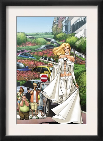 X-Men: Manifest Destiny #2 Cover: Emma Frost by Humberto Ramos Pricing Limited Edition Print image