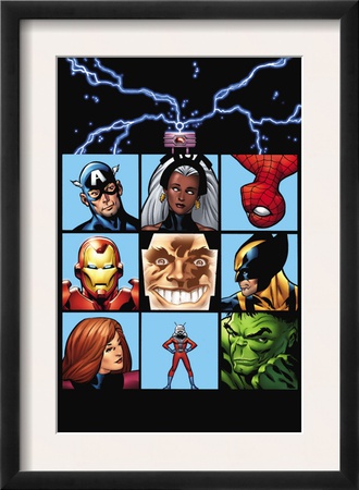 Marvel Adventures The Avengers #25 Cover: Captain America by Leonard Kirk Pricing Limited Edition Print image