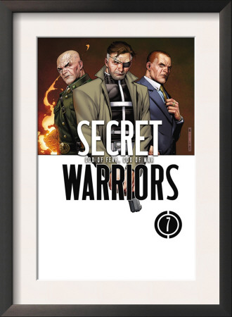 Secret Warriors #7 Cover: Nick Fury by Jim Cheung Pricing Limited Edition Print image