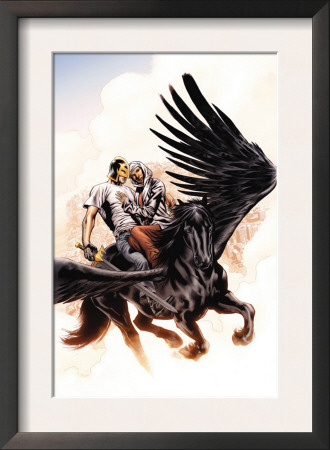 Captain Britian And Mi:13 #7 Cover: Black Knight by Bryan Hitch Pricing Limited Edition Print image