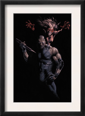 Captain Britain And Mi: 13 #5 Cover: Blade And Spitfire by Bryan Hitch Pricing Limited Edition Print image