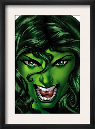 She-Hulk #25 Cover: She-Hulk by Shawn Moll Pricing Limited Edition Print image