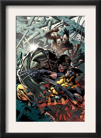 Wolverine: Origins #32 Cover: Wolverine, Cyber And Daken by Yanick Paquette Pricing Limited Edition Print image