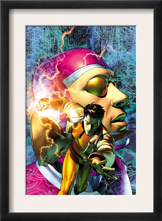 Marvel Comics Presents #8 Machine Man Cover: Machine Man by Brandon Peterson Pricing Limited Edition Print image