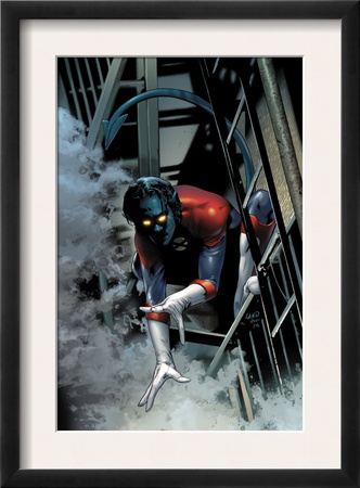 Nightcrawler #1 Cover: Nightcrawler Swinging by Greg Land Pricing Limited Edition Print image