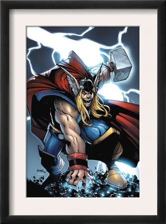 Avengers: The Initiative #21 Cover: Thor by Humberto Ramos Pricing Limited Edition Print image
