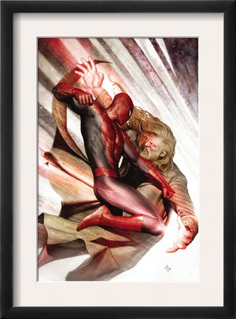 The Amazing Spider-Man #610 Cover: Spider-Man And Kaine by Adi Granov Pricing Limited Edition Print image