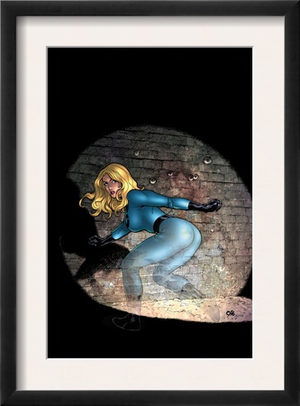 Marvel Knights 4 #13 Cover: Invisible Woman by Frank Cho Pricing Limited Edition Print image