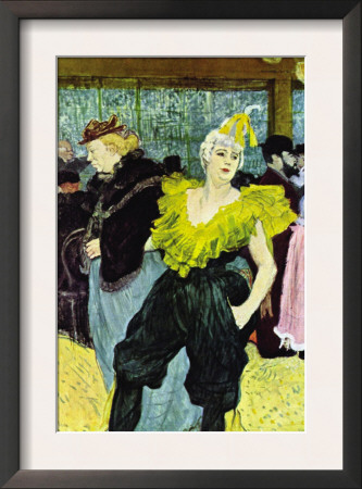 The Clowness by Henri De Toulouse-Lautrec Pricing Limited Edition Print image