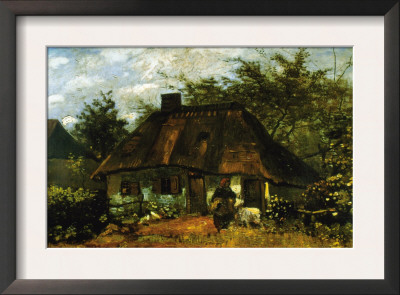 Cottage by Vincent Van Gogh Pricing Limited Edition Print image