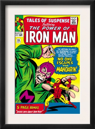 Tales Of Suspense #55 Cover: Iron Man And Mandarin Fighting by Don Heck Pricing Limited Edition Print image
