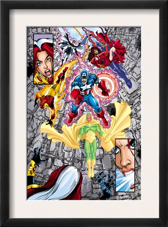 Avengers #12 Group: Vision by George Perez Pricing Limited Edition Print image