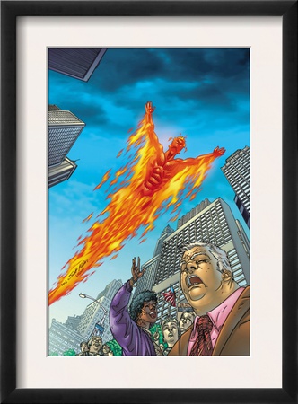 Human Torch #10 Cover: Human Torch by Joe Dodd Pricing Limited Edition Print image