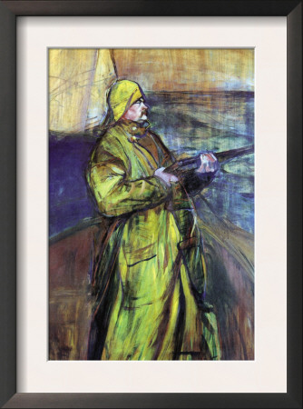 Maurice Joyant At The Bay Somme by Henri De Toulouse-Lautrec Pricing Limited Edition Print image