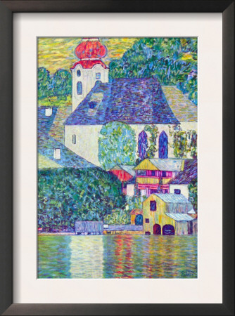 St. Wolfgang Church by Gustav Klimt Pricing Limited Edition Print image