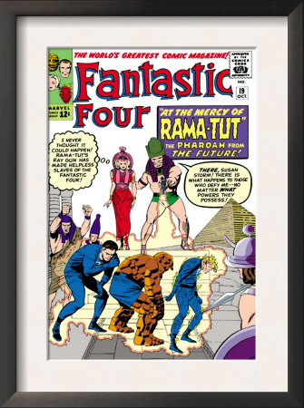 The Fantastic Four #19 Cover: Mr. Fantastic by Jack Kirby Pricing Limited Edition Print image