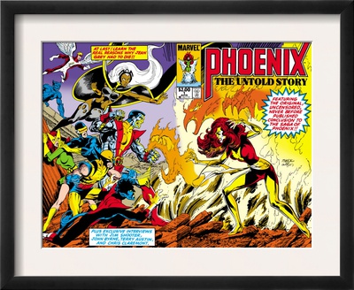 Phoenix: The Untold Story #1 Cover: Grey by John Byrne Pricing Limited Edition Print image