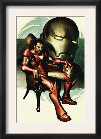Iron Man #77 Cover: Iron Man, Stark And Tony by Adi Granov Pricing Limited Edition Print image