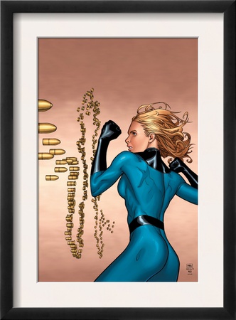 Marvel Knights 4 #5 Cover: Invisible Woman by Steve Mcniven Pricing Limited Edition Print image