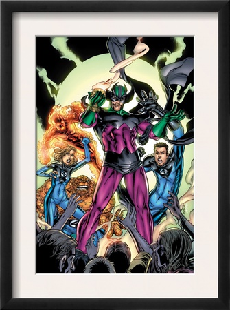 Marvel Adventures Fantastic Four #3 Cover: Diablo by Michael Ryan Pricing Limited Edition Print image