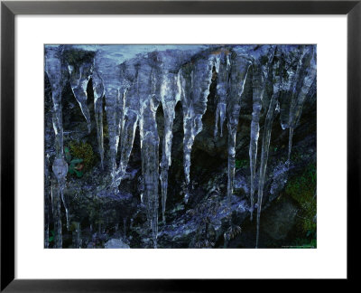 Ice On Rocks, Blue Ridge Parkway, Nc by Jim Schwabel Pricing Limited Edition Print image
