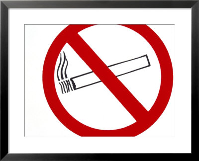 No Smoking Sign by Ted Wilcox Pricing Limited Edition Print image