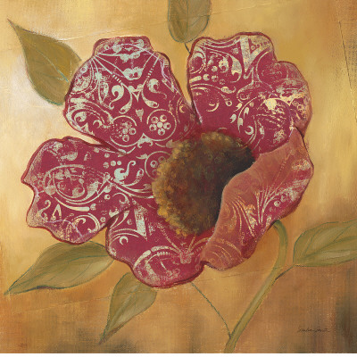 Filigree Poppy Ii by Sandra Smith Pricing Limited Edition Print image