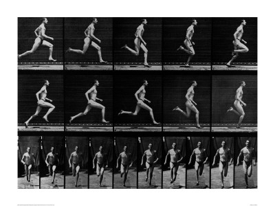 Athlete Running, 1897 by Eadweard Muybridge Pricing Limited Edition Print image