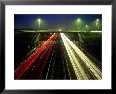 Light Streaks, Uk by Mike England Pricing Limited Edition Print image