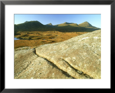 Ben Mor Coigach From The East, Scotland by Iain Sarjeant Pricing Limited Edition Print image