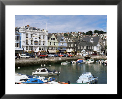 Boat Basin In The Town Centre, On River Dart, Dartmouth, Devon, England, United Kingdom by Brigitte Bott Pricing Limited Edition Print image