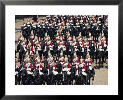 Horse Guards At Trooping The Colour, London, England, United Kingdom by Hans Peter Merten Pricing Limited Edition Print image
